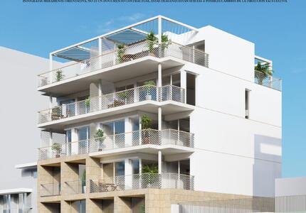 Новая квартира с 1 спальней и террасой в 150 м от моря в Вильяхойосе-24764